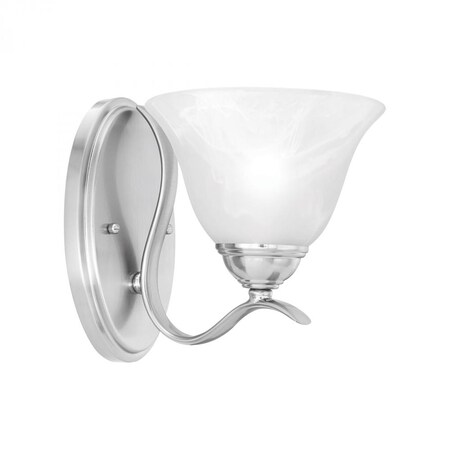 Thomas Prestige 1-Light Wall Lamp in Brushed Nickel SL854178